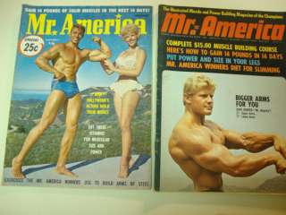 Mr. America Magazines 1963 1966 Bodybuilding Weightlifting Beefcake 6 