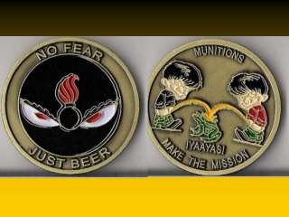 Ammo No Fear LOAD TOAD Air Force Challenge Coin St  