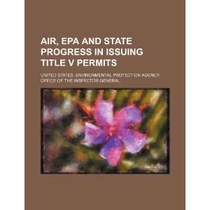   Title V permits (9781234870546): United States. Environmental: Books