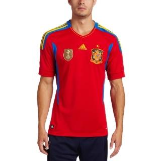  Spain Soccer Jersey White adidas Soccer Away Replica 
