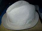 Kangol Heritage Check Player Fedora Bucket Hat Cap M