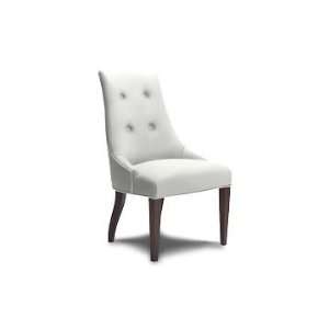 Williams Sonoma Home Baxter Chair, Two Tone Oxford, Ivory:  
