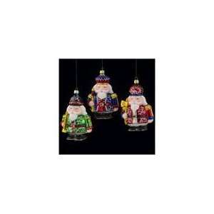  Club Pack of 12 Colorful Soldier Hand Blown Glass 