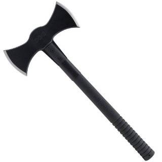  Specialty Knives & Tools F12 N Double Headed Tactical Tomahawk, Black