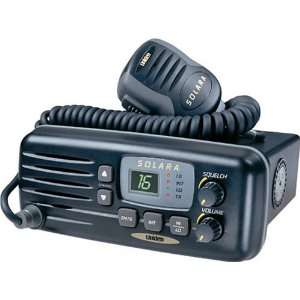  Black Compact VHF Marine Radios: GPS & Navigation