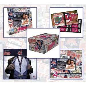  Cleveland Indians Ticket Themed 5 Piece Gift Set Sports 