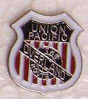 Hat Tie Tac Push Lapel Pin Union Pacific Overland NEW  