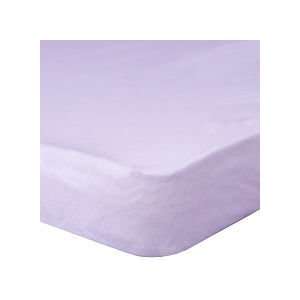  Organic Cotton Crib Sheets   Lilac: Baby