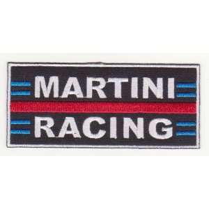  Martini Racing Car Embroidered Iron on Patch: Arts, Crafts 