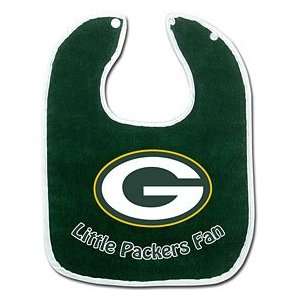  Green Bay Packers Two Toned Snap Baby Bib Sports 