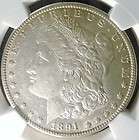 1891 CC Morgan Silver Dollar   NGC AU 53   White 
