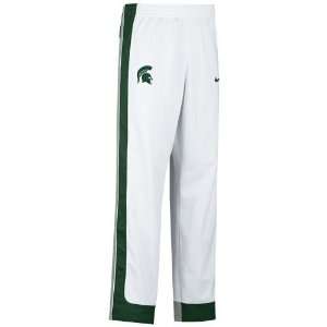   State Spartans White Game Warm Up Pants 