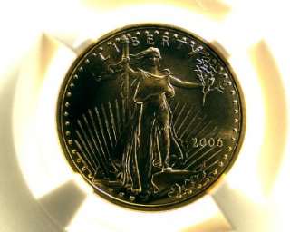 2006 GOLD EAGLE G$10 (TEN DOLLAR) COIN NGC GRADED MS 69 ( 