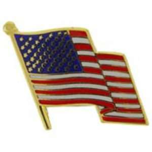  American Flag Wavy Pin 1 Arts, Crafts & Sewing