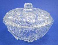 Kig Malaysia Glass Bowl with Lid Candy Dish 5  