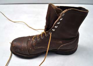 RED WING Shoes Brown 4415 Lace Up Steel Toe Leather Boots 10.5  
