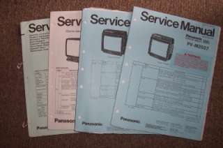 Panasonic TV/CR Service Manual  