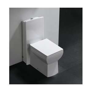  Pesaro Modern One Piece Dual Flush Bathroom Toilet 27.6 
