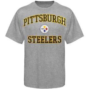    Pittsburgh Steelers Ash Heart & Soul II T Shirt