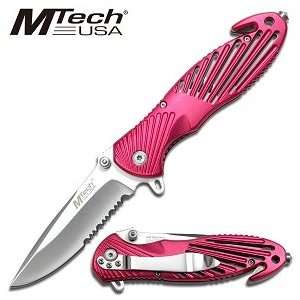  Mtech USA MT 604PK Folding Knife (4.5 Inch Closed) Sports 