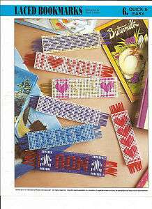   CANVAS * * PATTERN * * ~ LACED BOOKMARKS ~ FABULOUS ~ ~ ~  