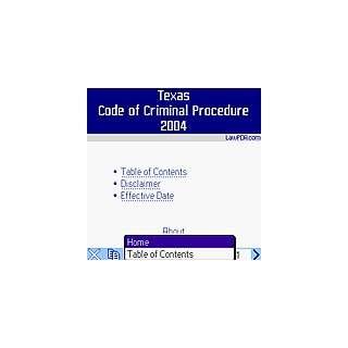  Texas Code of Criminal Procedure 2004 able 