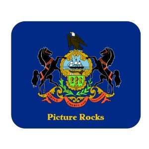   Flag   Picture Rocks, Pennsylvania (PA) Mouse Pad 