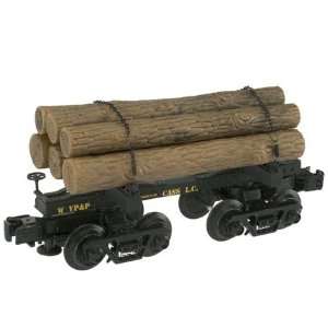  O Industrial Rail Skeleton Log Car, Cass Toys & Games