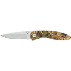  Maxam Camouflage Aluminum Liner Lock Knife Sports 