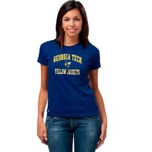 Georgia Tech Yellow Jackets Womens Perennial T Shirt  