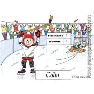  Personalized Name Print   Hockey   Male 
