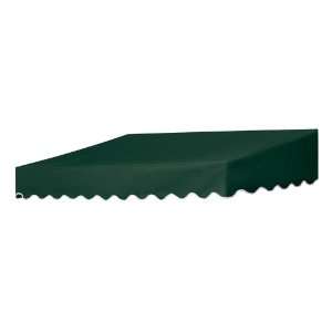  6 Ft.Traditional Door Canopy Forest Green: Patio, Lawn 