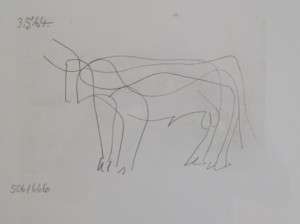 Pablo Picasso The Bull Lithograph  