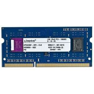   : Kingston 1GB DDR3 RAM PC3 10600 204 Pin Laptop SODIMM: Electronics