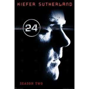 24   Twenty Four   TV Show Poster Season 2 (Size 27 x 