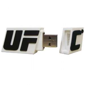 UFC 2G USB Flashdrive [White/Black] 