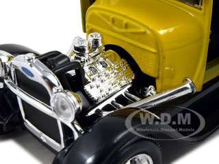 Brand new 124 scale diecast car model of 1929 Ford Model A Yellow die 