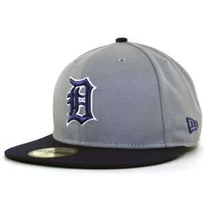  Detroit Tigers MLB Gray Tone Hat: Sports & Outdoors