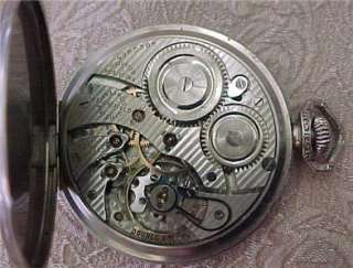 Illinois Springfield 19j Pocket Watch S/N 4965306 1927  