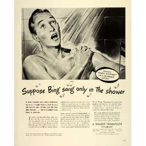  1941 Ad J. Walter Thompson Commercial Product Promotion Bing 