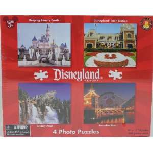 Disneyland Puzzle Set (4 Pack)   Disney Park Exclusive 
