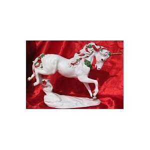 Yuletide Delight (1991), Princeton Gallery Porcelain Unicorn, The 
