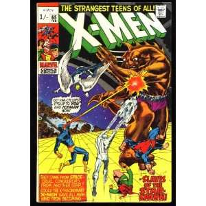   Marvel Comic #65) February 1970 Professor Xavier  Books