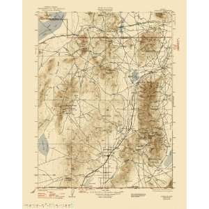  USGS TOPO MAP LOVELOCK QUAD NEVADA (NV) 1935: Home 