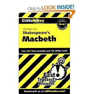  Macbeth (Cliffs Notes) (0785555026452) Alex Went Books