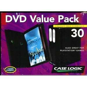  CASE LOGIC DVD VALUE PACK THREE Electronics