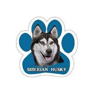  Siberian Husky Paw Shaped Car Magnet 