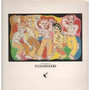  WELCOME TO THE PLEASURE DOME LP (VINYL ALBUM) UK ZTT 1984 Music