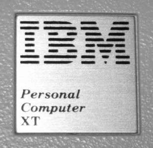 IBM XT 5160 Personal Computer with Monitor Model 5153 and Keyboard 