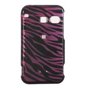  SnapOn Phone Cover for Sprint Sanyo 2700 Plum Zebra 